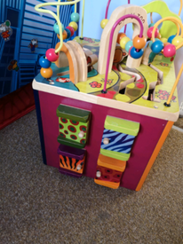zany zoo activity cube argos
